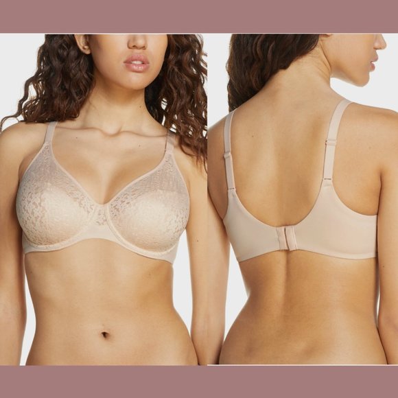 EUC $78 Chantelle Lingerie [ 36H‎ ] Norah Comfort Underwire Bra in Nude - Picture 1 of 11